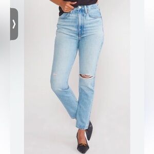 NWT Etica Marcella high rise slim jeans
